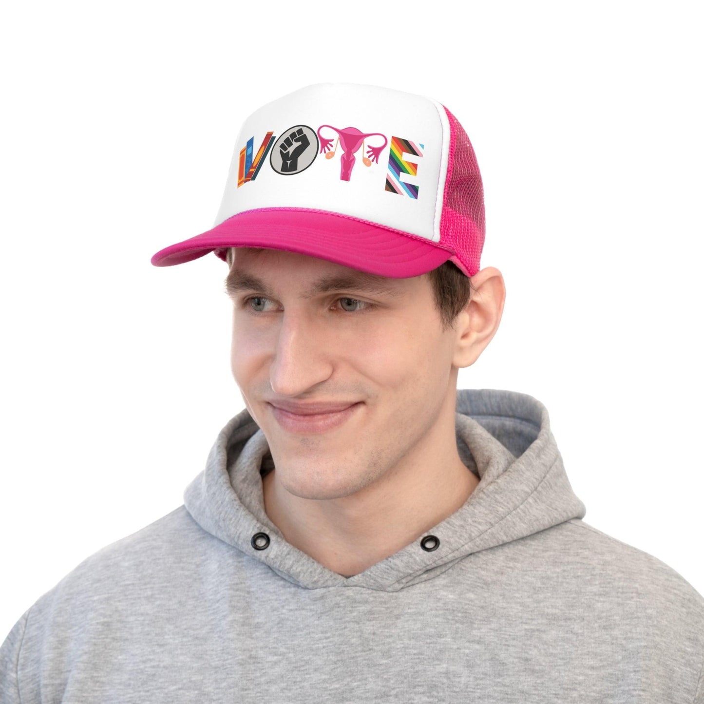 Vote - Trucker Hat - Wicked Naughty Apparel