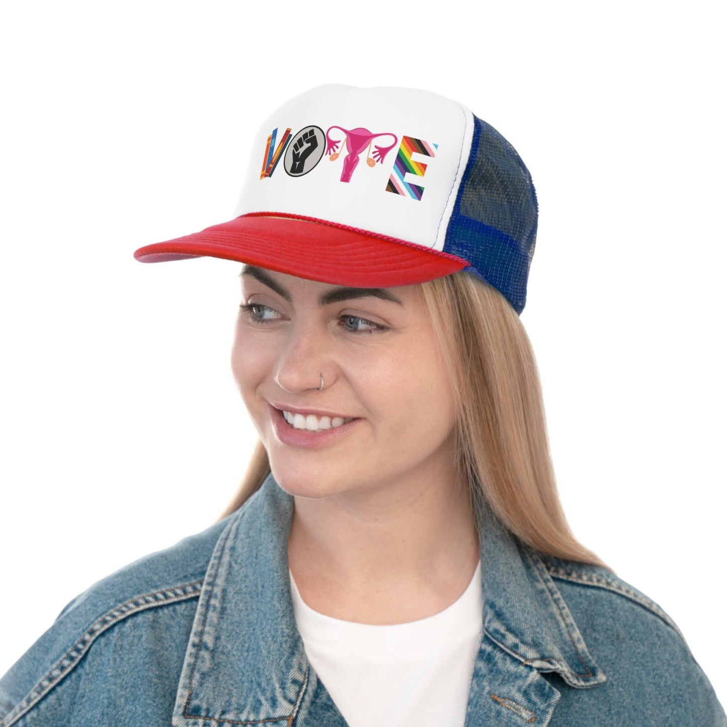 Vote - Trucker Hat - Wicked Naughty Apparel