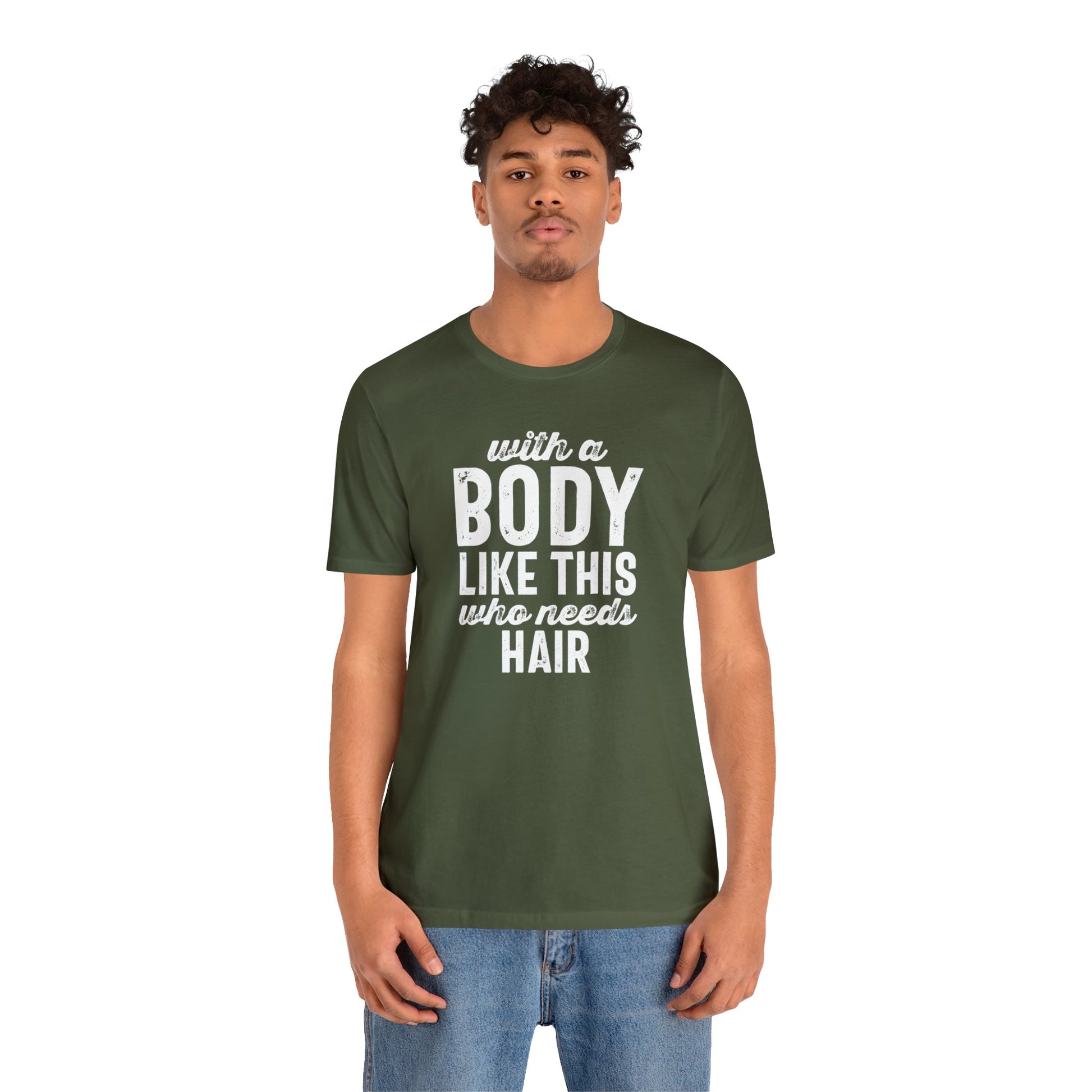 With a Body Like This, Who Needs Hair - Wicked Naughty Apparel