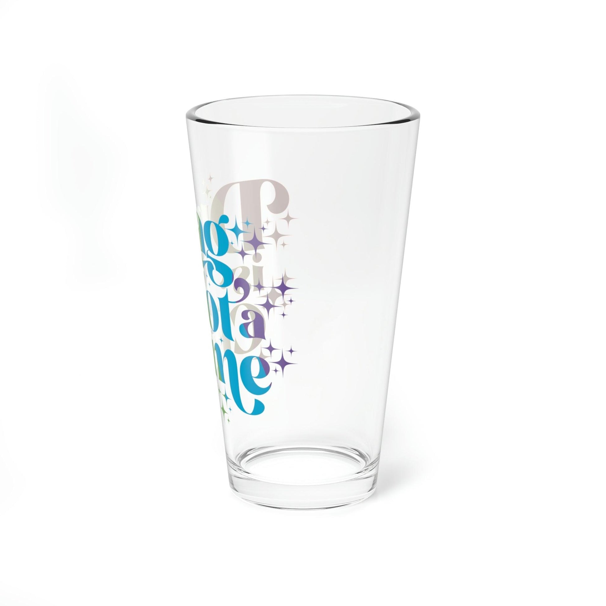 Drag is Not a Crime Glass, 16oz - Wicked Naughty Apparel