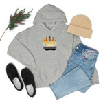 Gay Bear Flag Paw Print - Hoodie - Wicked Naughty Apparel
