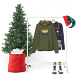 Gay Bear Flag Paw Print - Hoodie - Wicked Naughty Apparel