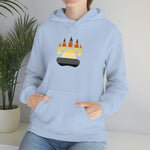 Gay Bear Flag Paw Print - Hoodie - Wicked Naughty Apparel