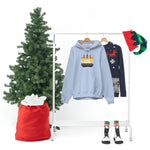 Gay Bear Flag Paw Print - Hoodie - Wicked Naughty Apparel