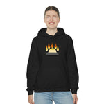 Gay Bear Flag Paw Print - Hoodie - Wicked Naughty Apparel