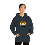 Gay Bear Flag Paw Print - Hoodie - Wicked Naughty Apparel
