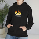 Gay Bear Flag Paw Print - Hoodie - Wicked Naughty Apparel