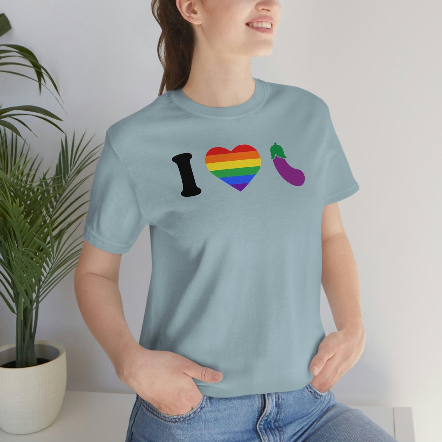 I Love Eggplant - Wicked Naughty Apparel