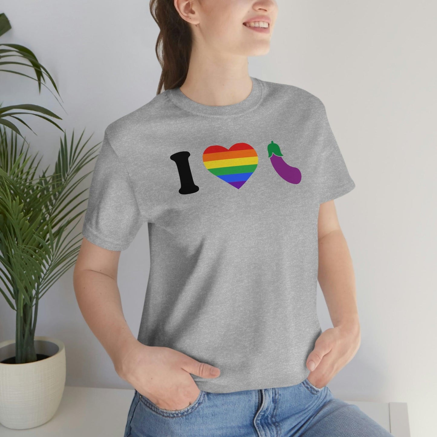 I Love Eggplant - Wicked Naughty Apparel