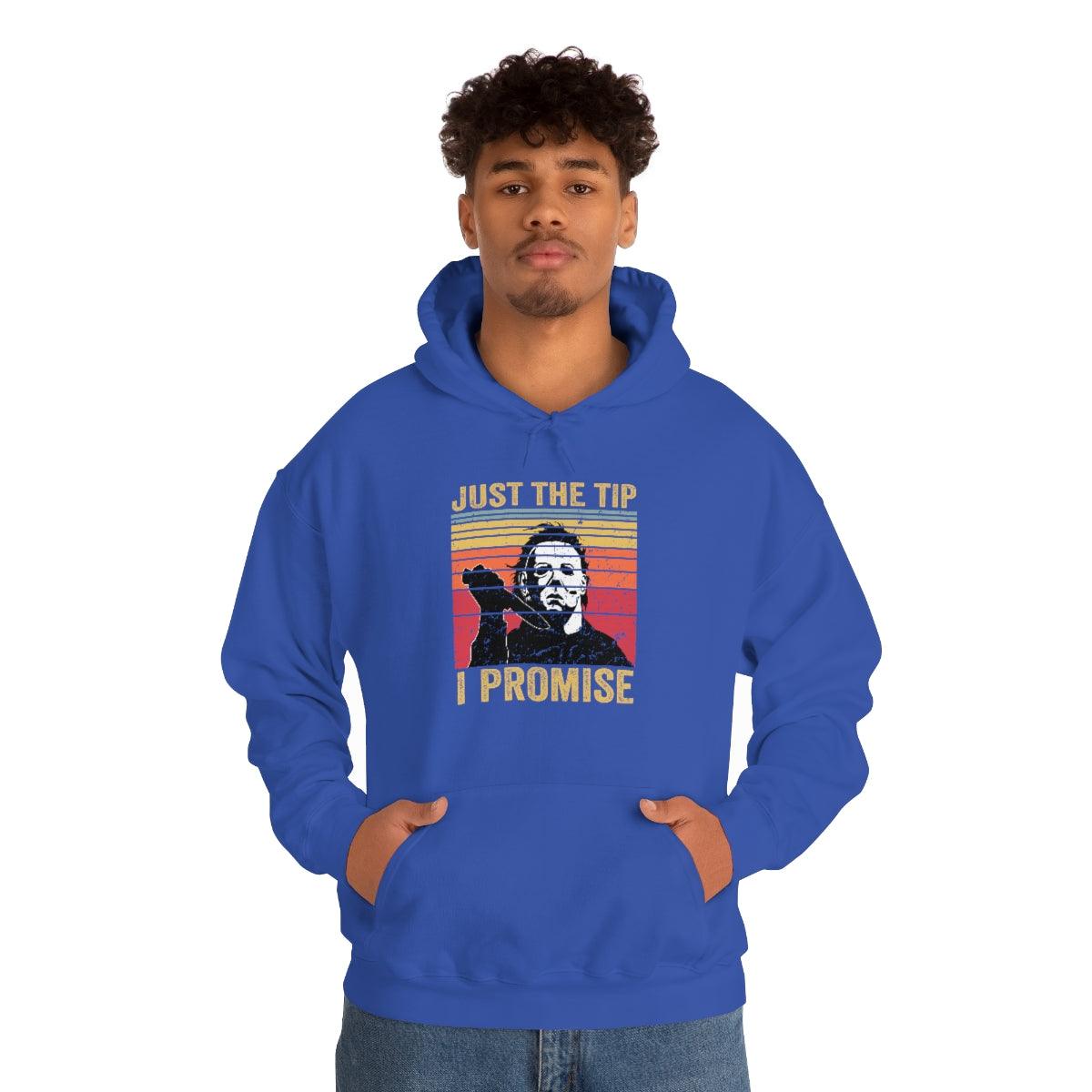 Just the Tip, I Promise - Halloween Hoodie - Wicked Naughty Apparel