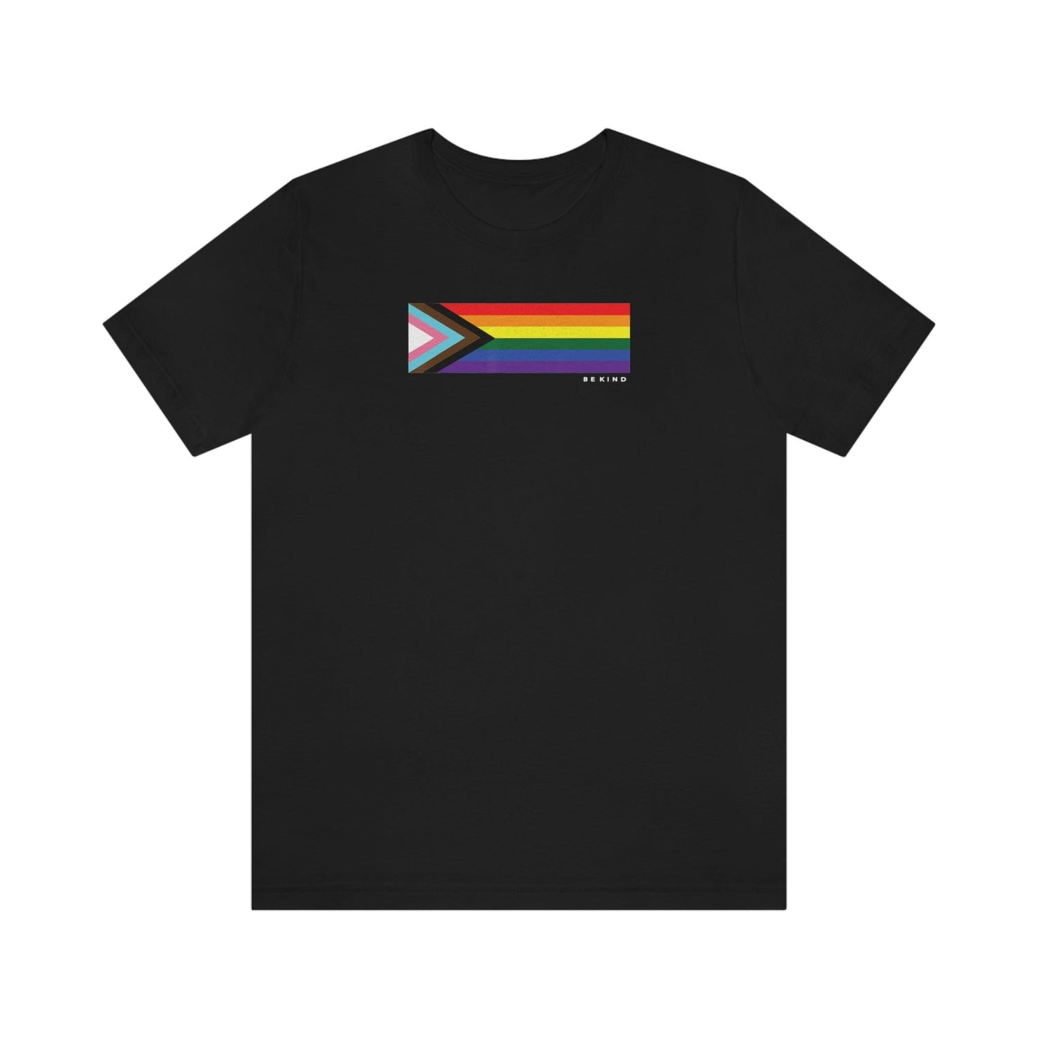 LGBTQ Pride Progress Flag - Be Kind - Wicked Naughty Apparel