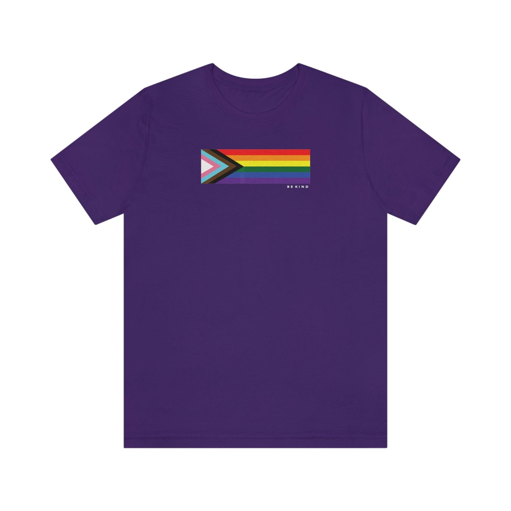 LGBTQ Pride Progress Flag - Be Kind - Wicked Naughty Apparel