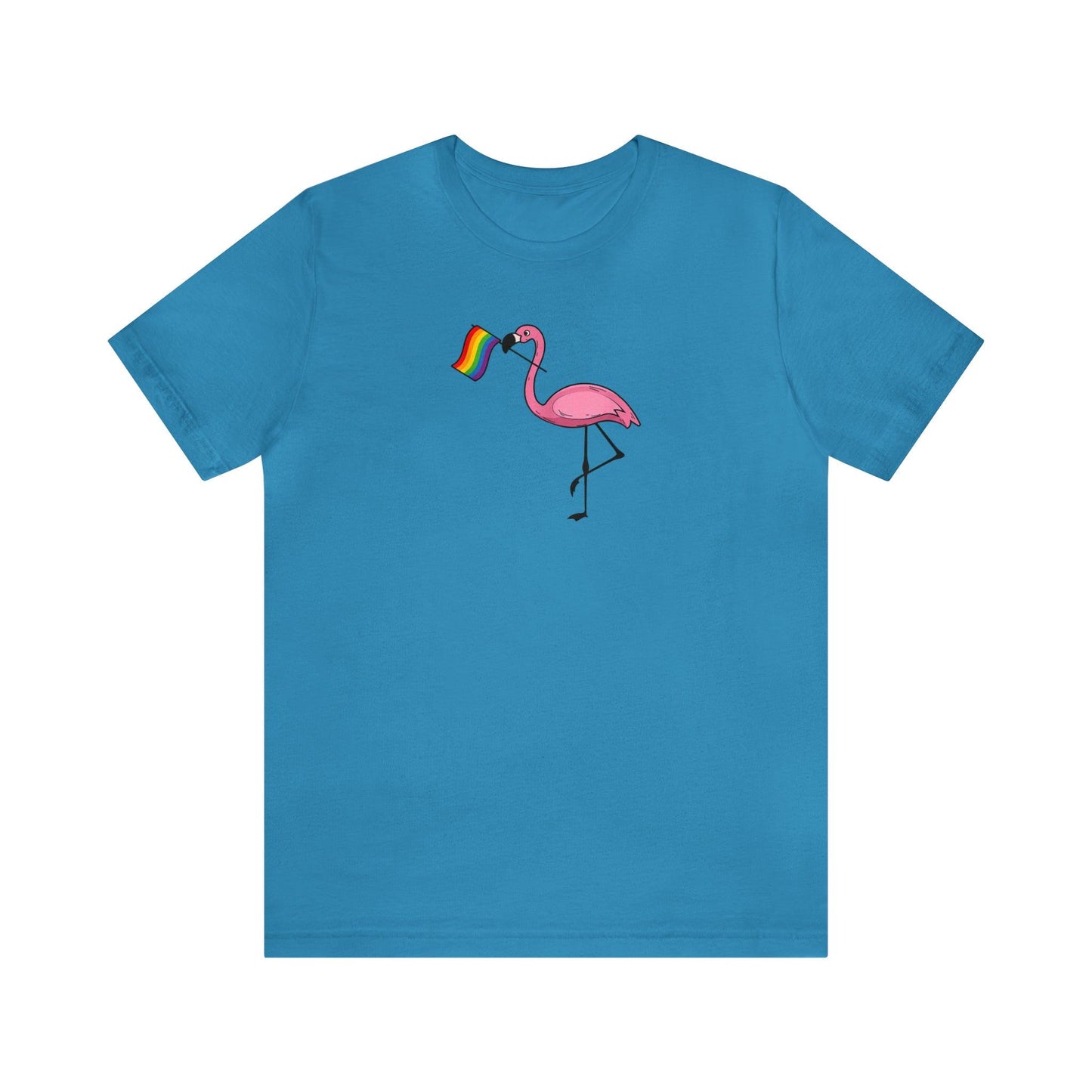 LGBTQ Proud Pink Flamingo - Wicked Naughty Apparel