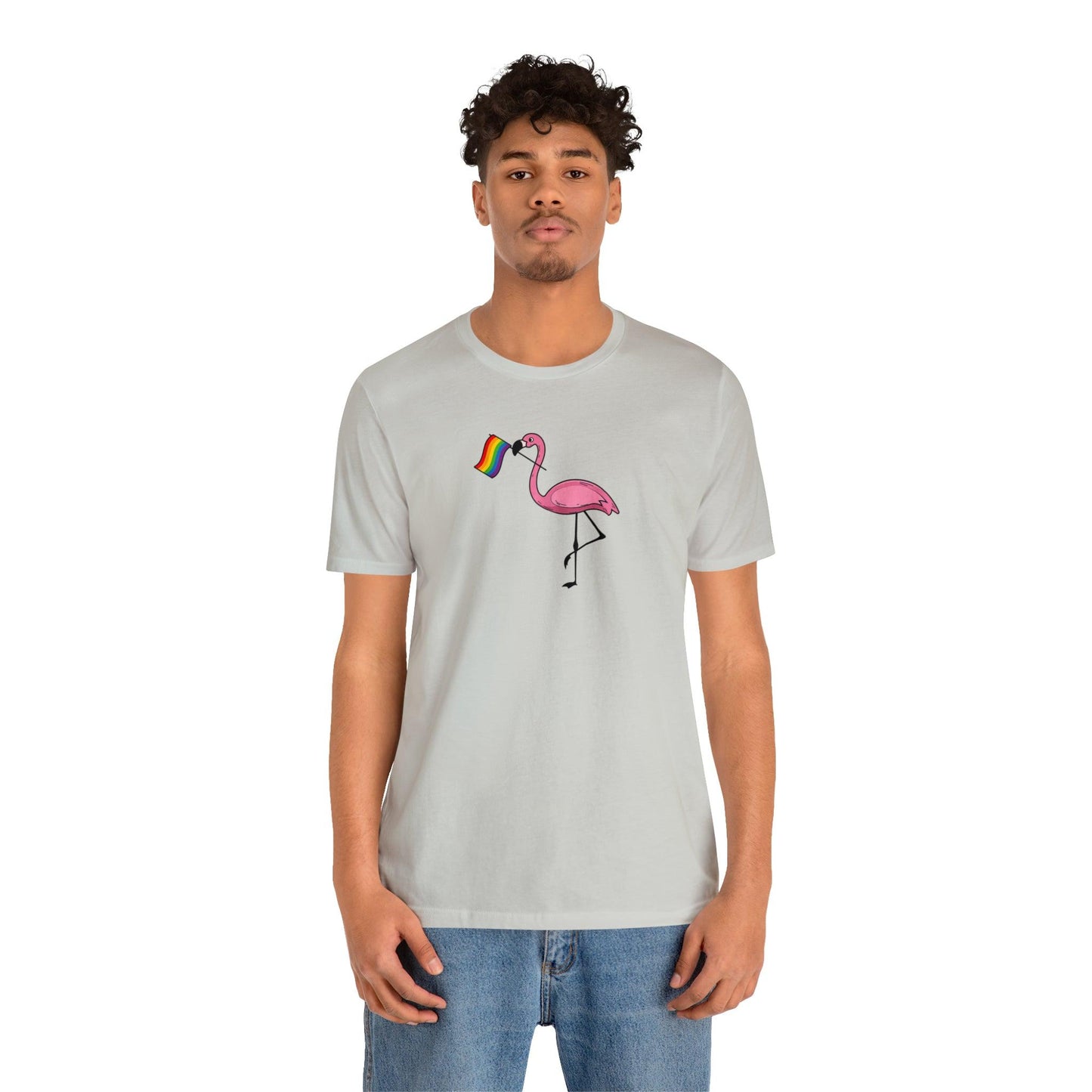 LGBTQ Proud Pink Flamingo - Wicked Naughty Apparel