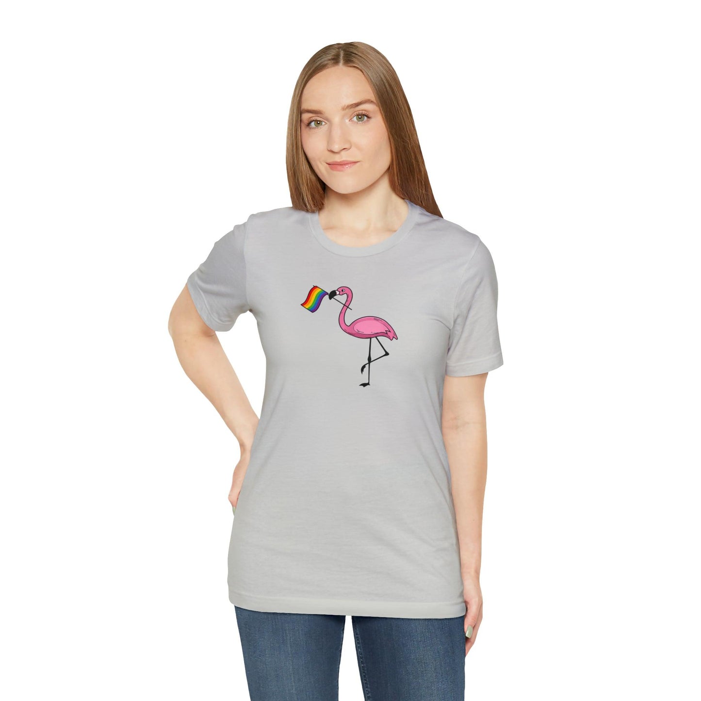 LGBTQ Proud Pink Flamingo - Wicked Naughty Apparel