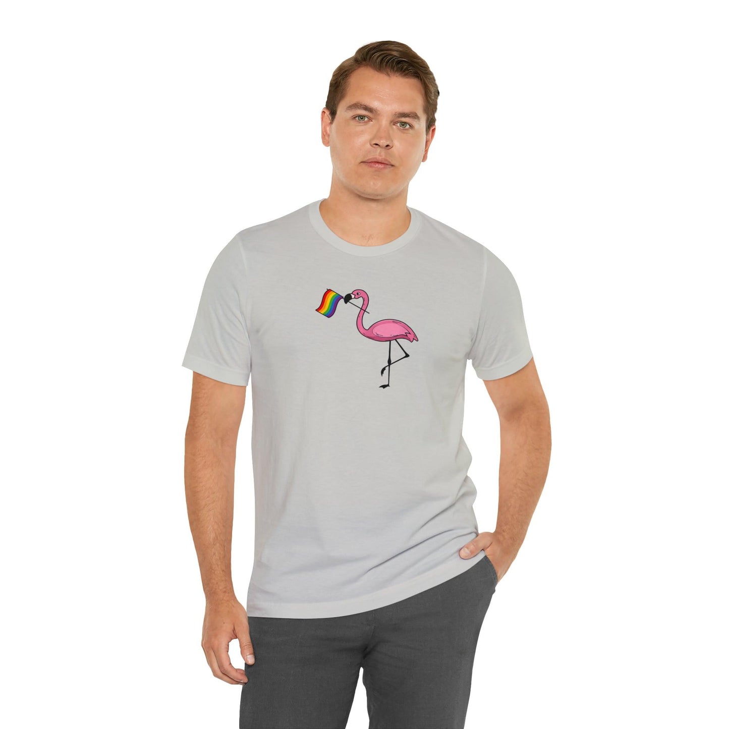 LGBTQ Proud Pink Flamingo - Wicked Naughty Apparel