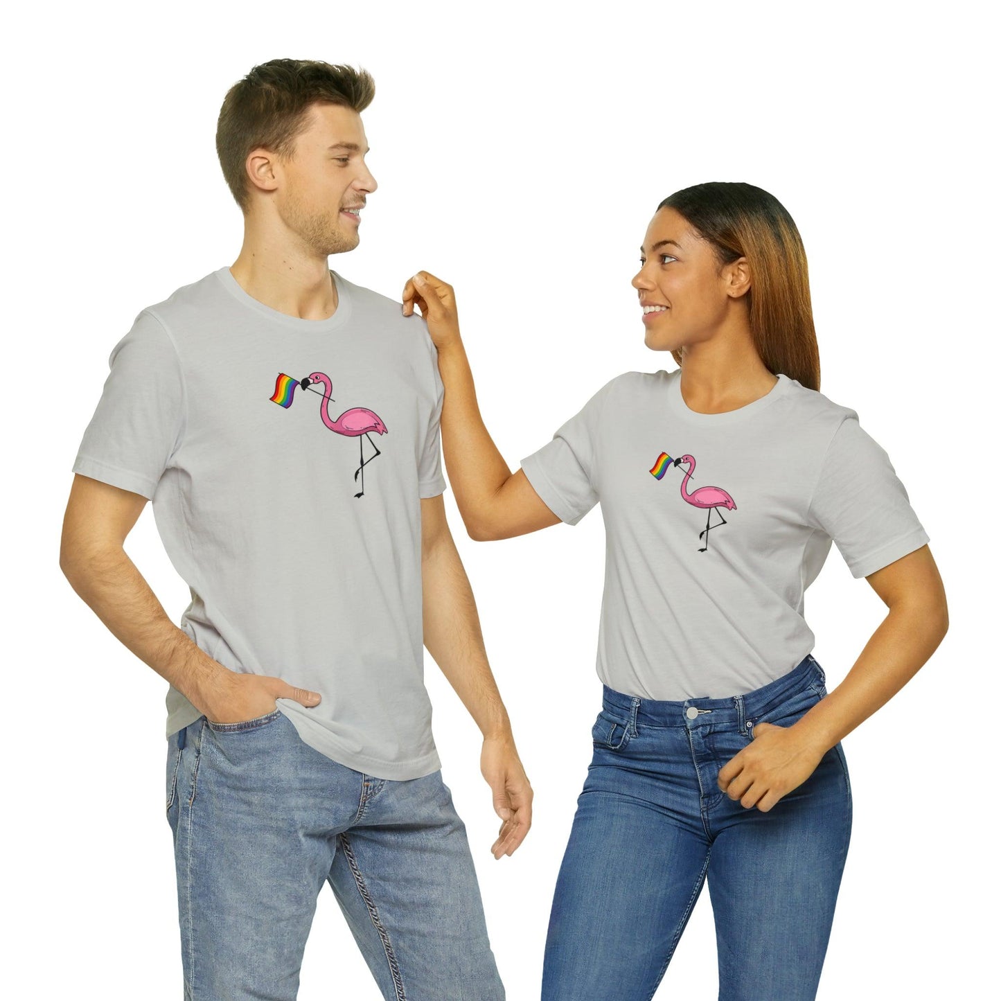 LGBTQ Proud Pink Flamingo - Wicked Naughty Apparel