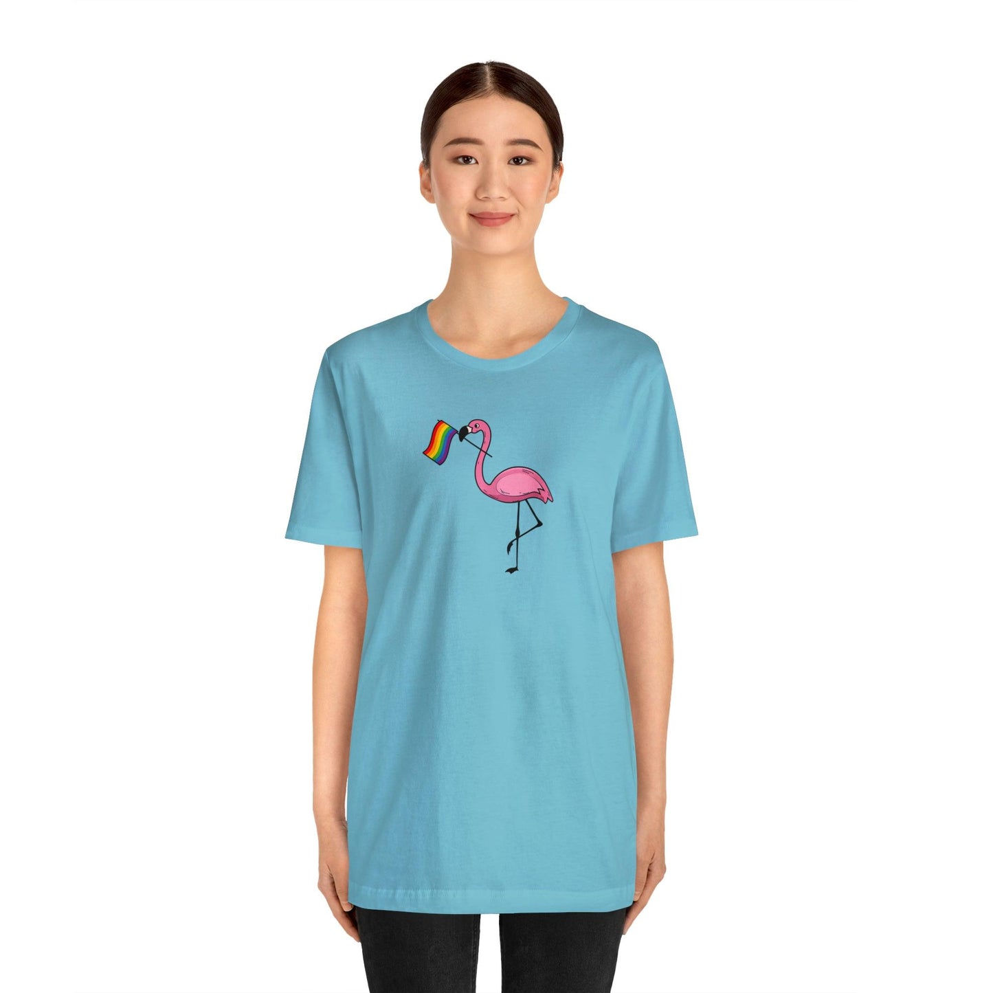 LGBTQ Proud Pink Flamingo - Wicked Naughty Apparel