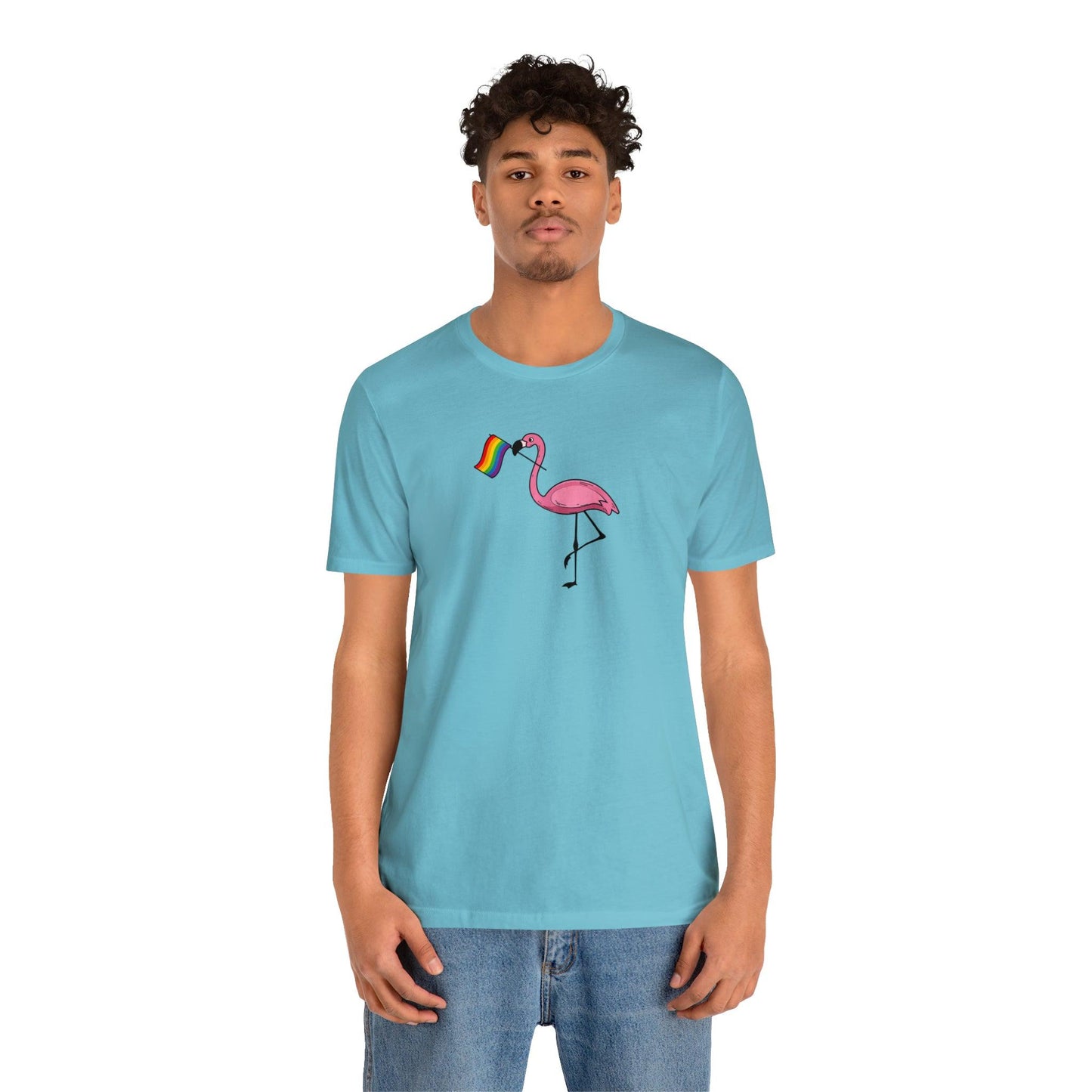 LGBTQ Proud Pink Flamingo - Wicked Naughty Apparel