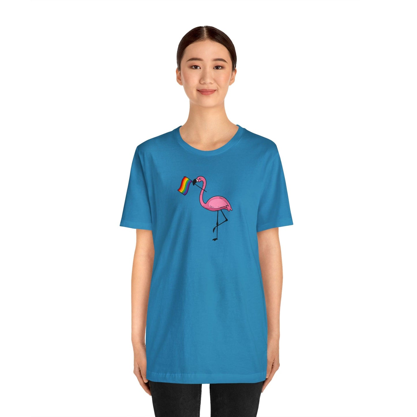 LGBTQ Proud Pink Flamingo - Wicked Naughty Apparel