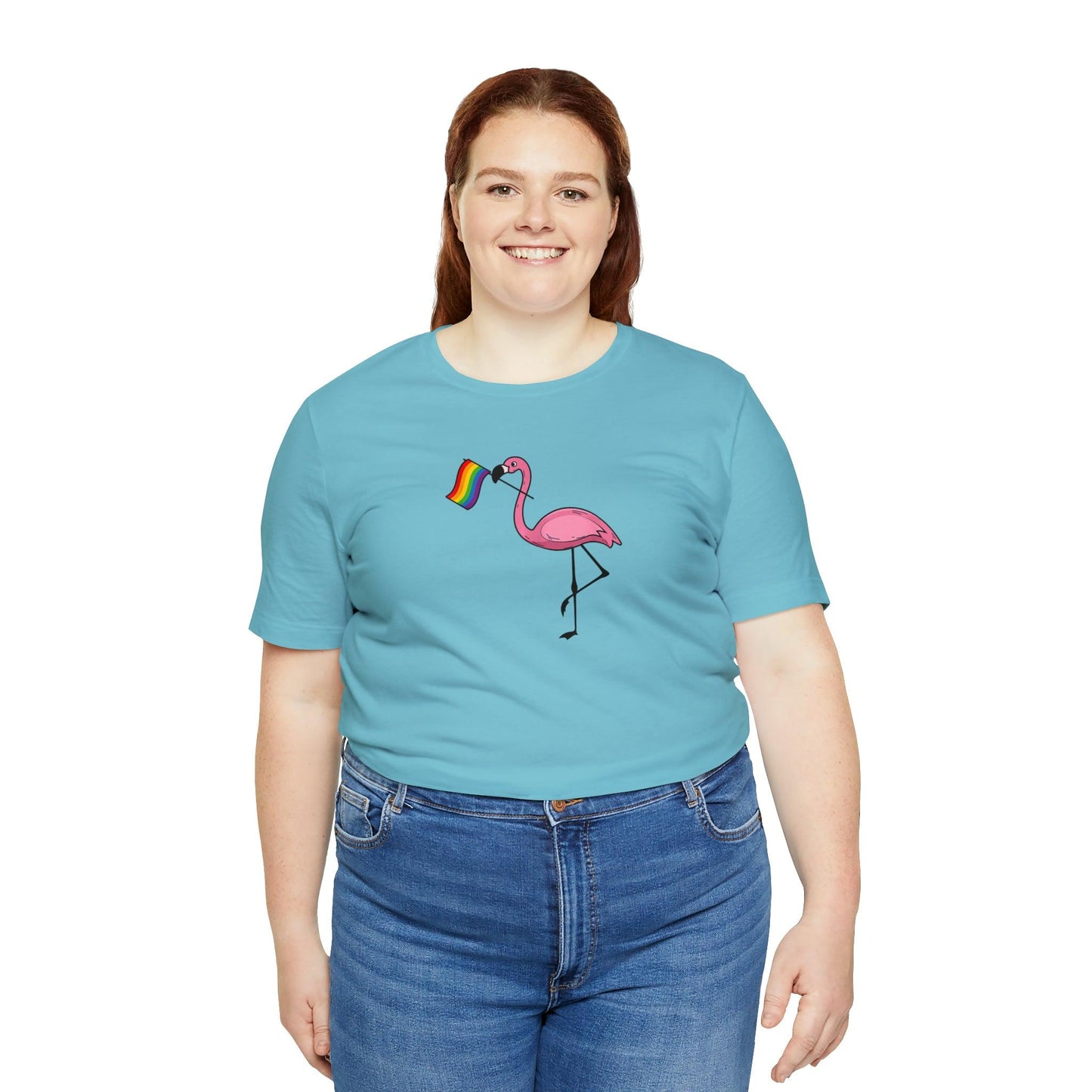 LGBTQ Proud Pink Flamingo - Wicked Naughty Apparel