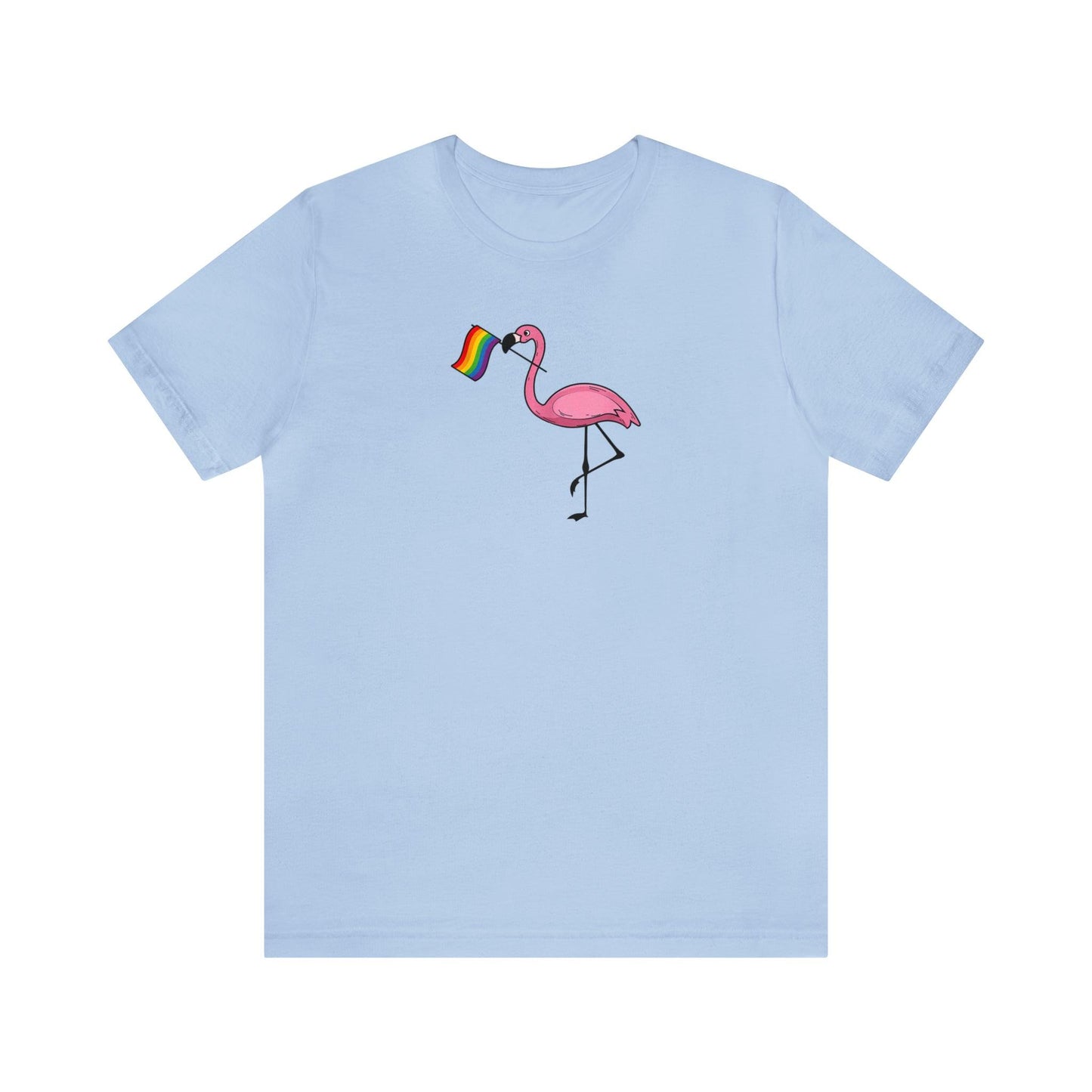 LGBTQ Proud Pink Flamingo - Wicked Naughty Apparel