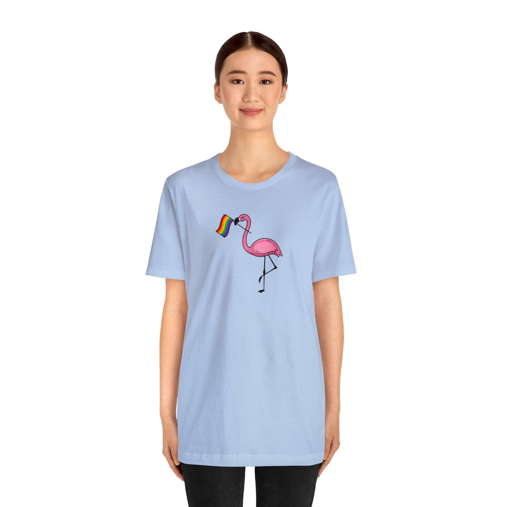 LGBTQ Proud Pink Flamingo - Wicked Naughty Apparel