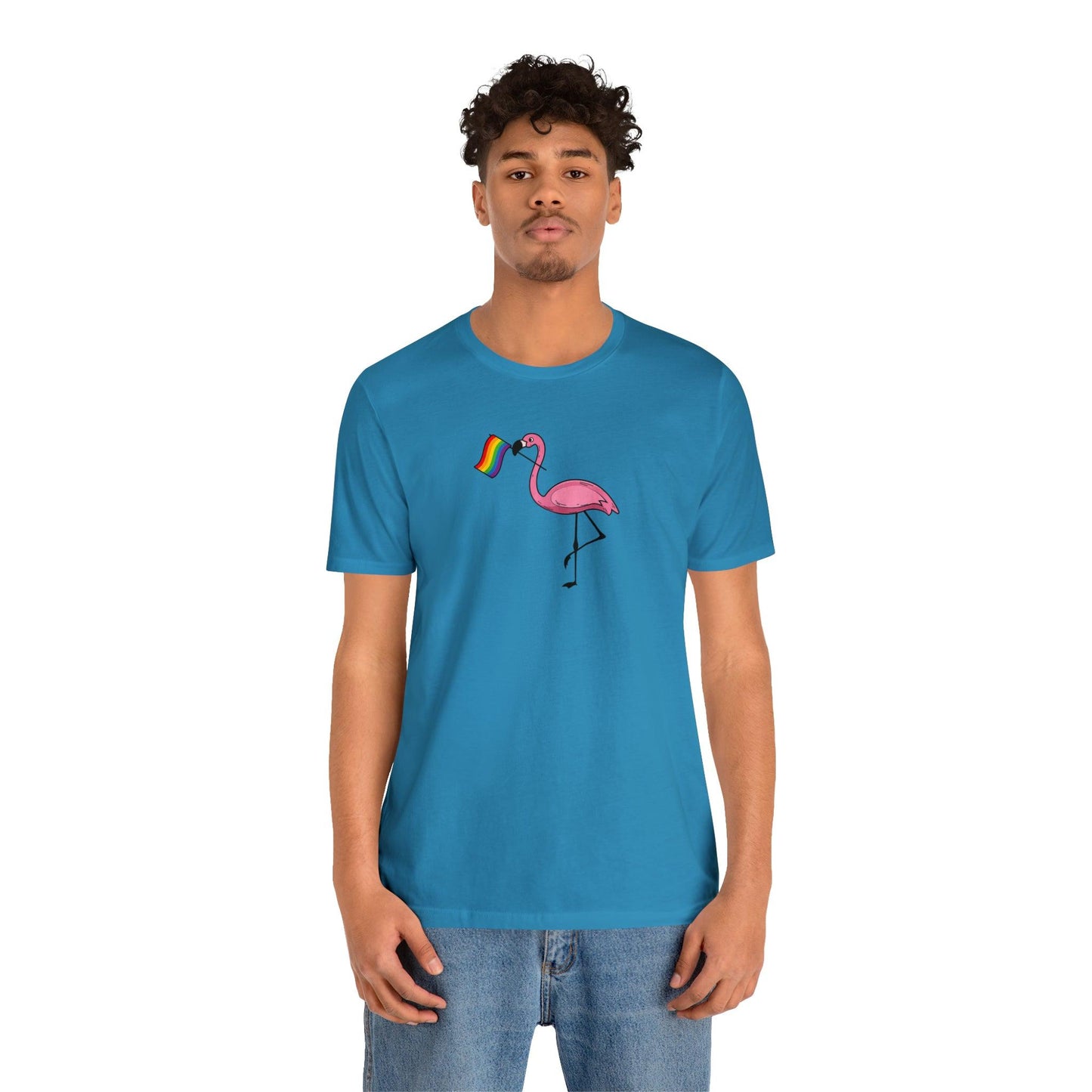 LGBTQ Proud Pink Flamingo - Wicked Naughty Apparel