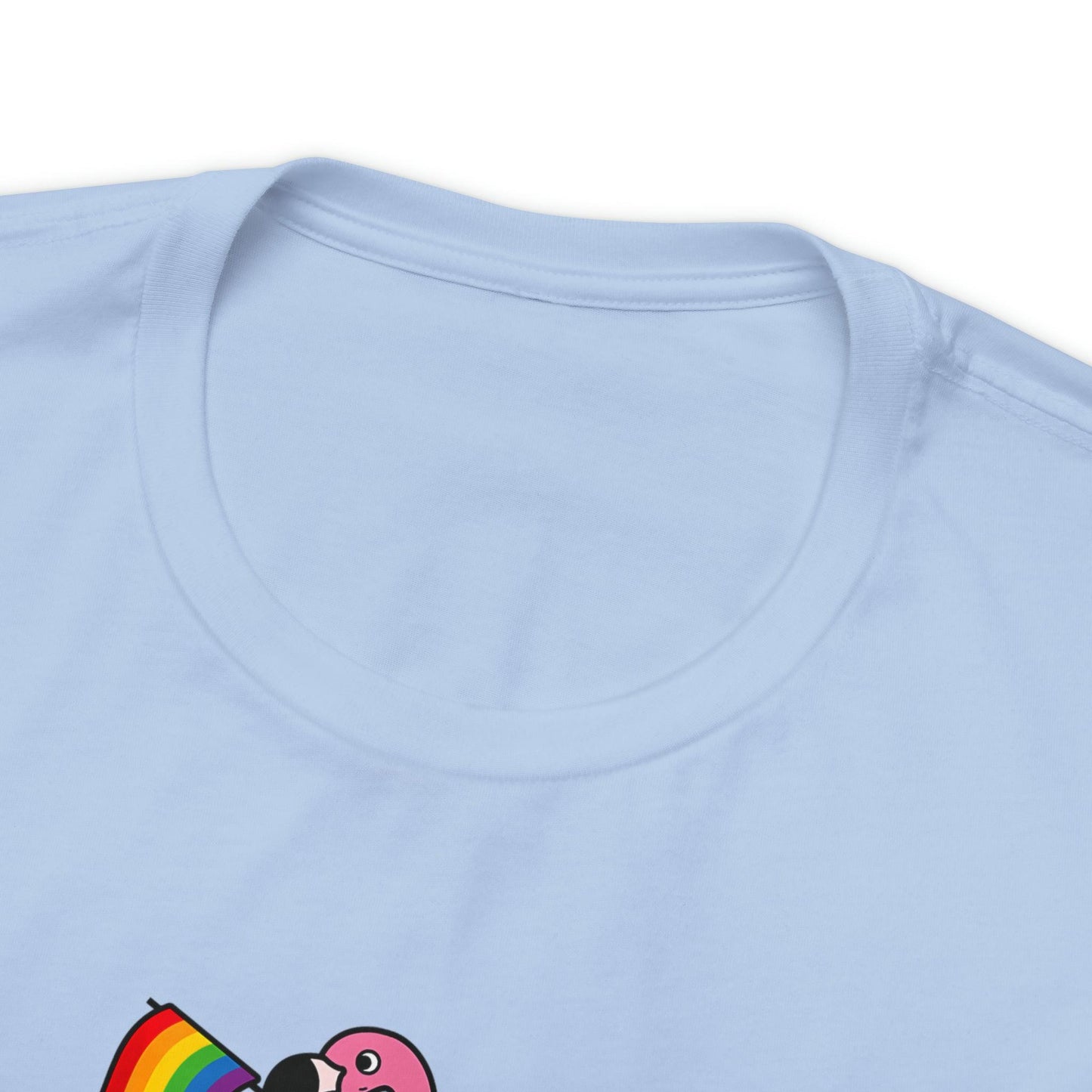 LGBTQ Proud Pink Flamingo - Wicked Naughty Apparel