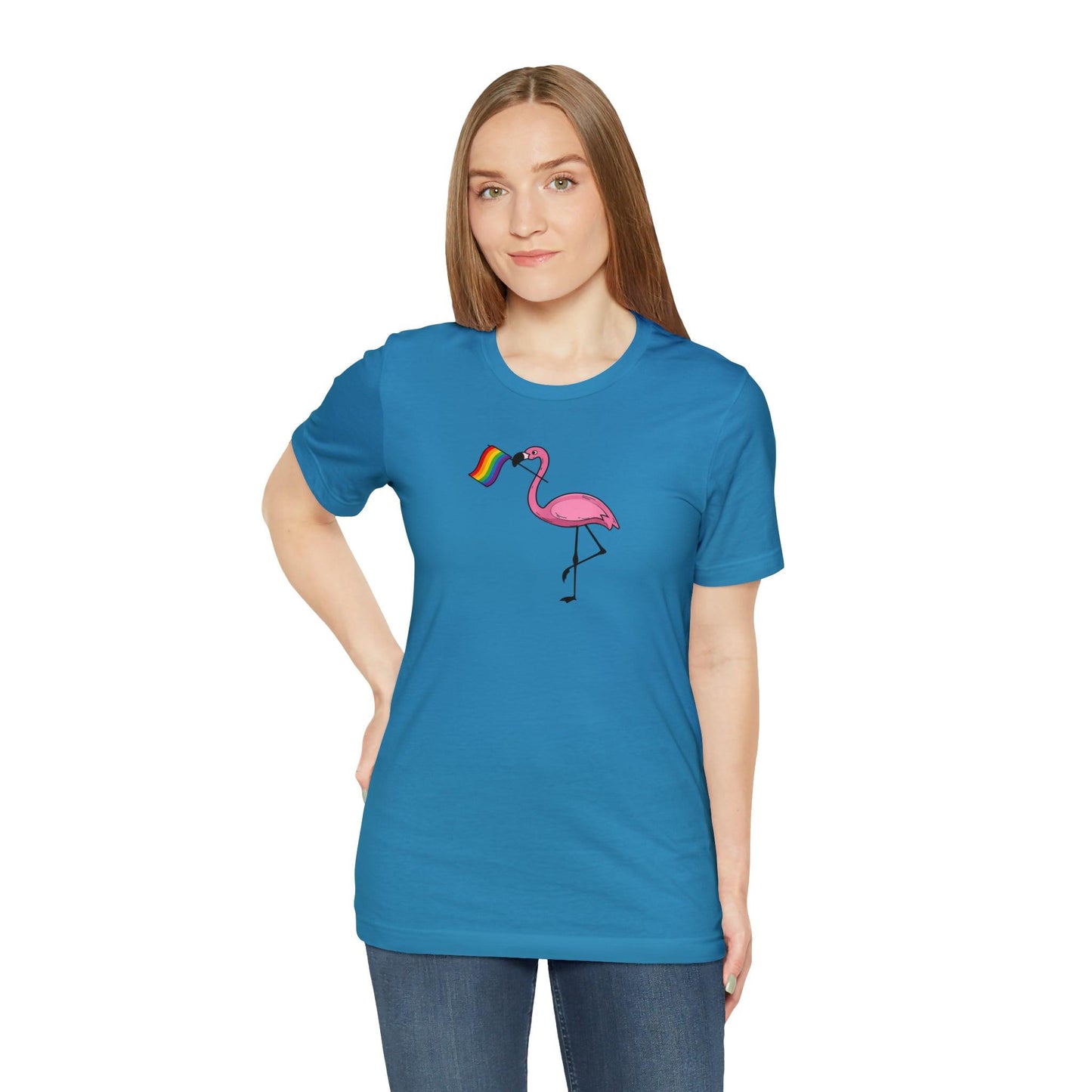 LGBTQ Proud Pink Flamingo - Wicked Naughty Apparel