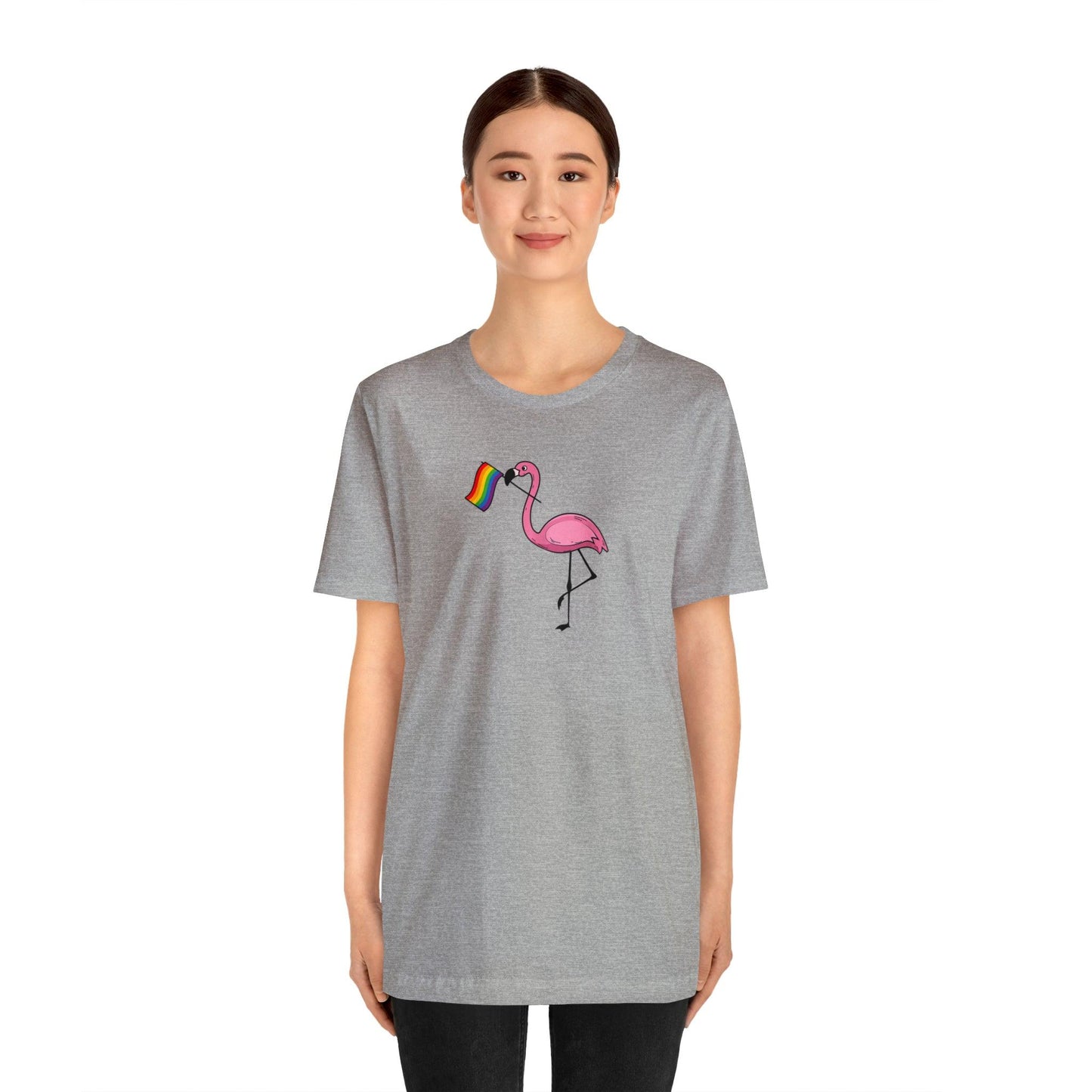 LGBTQ Proud Pink Flamingo - Wicked Naughty Apparel