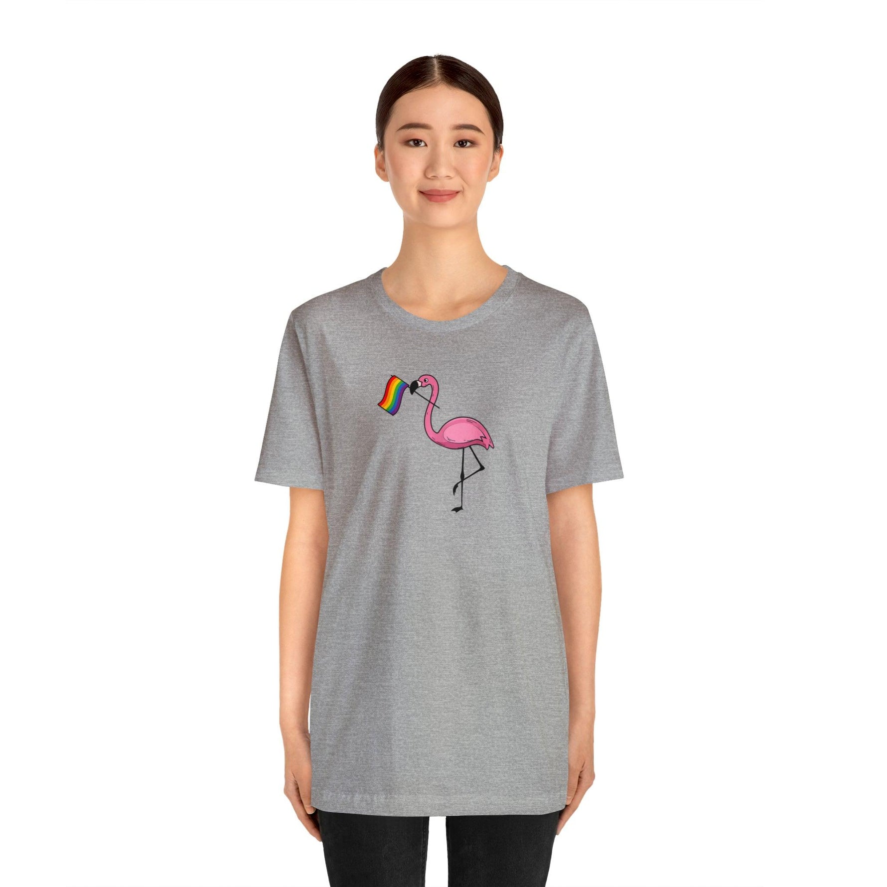 LGBTQ Proud Pink Flamingo - Wicked Naughty Apparel