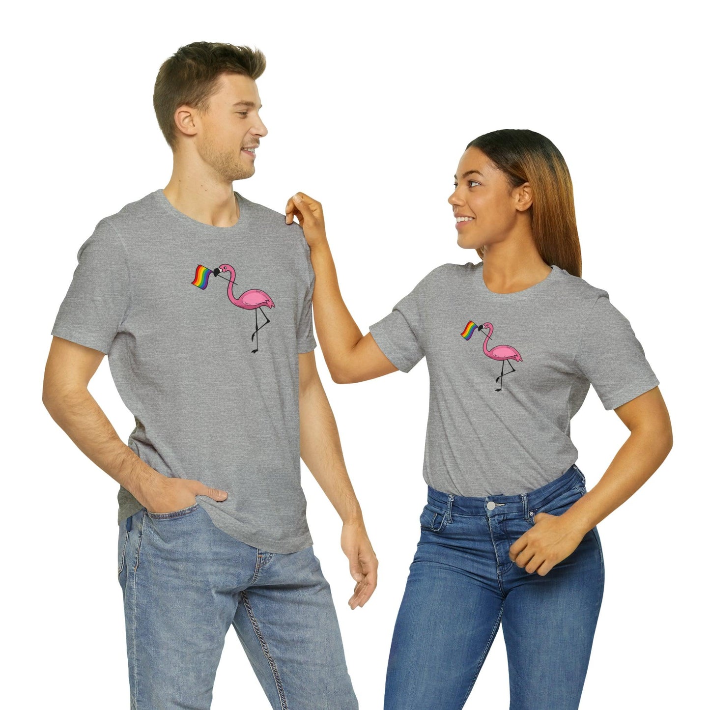 LGBTQ Proud Pink Flamingo - Wicked Naughty Apparel