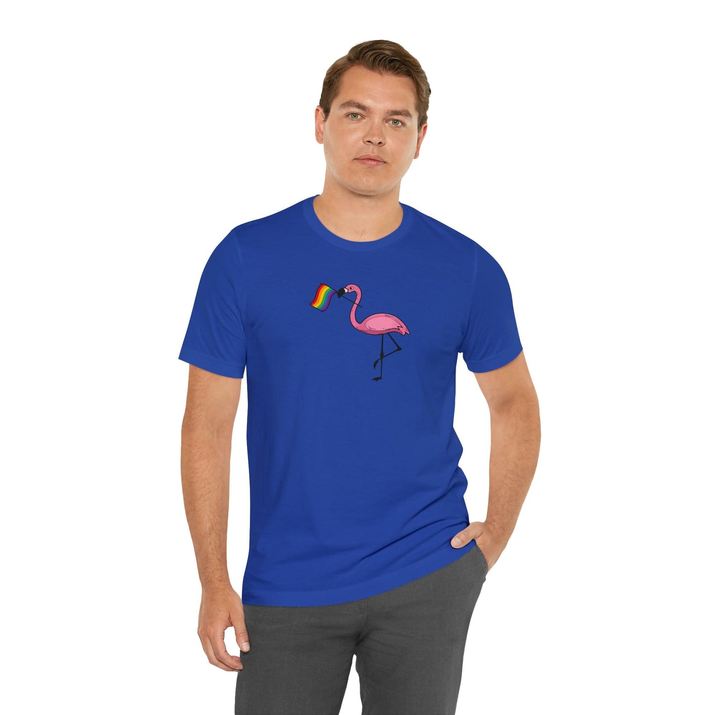 LGBTQ Proud Pink Flamingo - Wicked Naughty Apparel