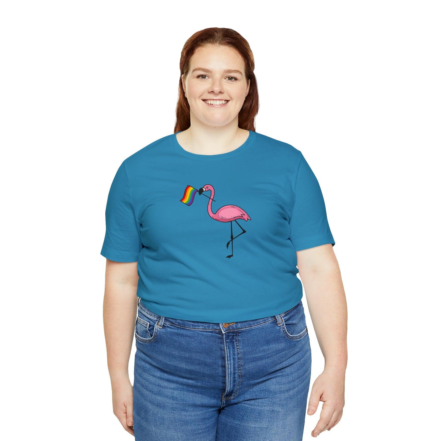 LGBTQ Proud Pink Flamingo - Wicked Naughty Apparel