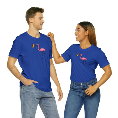 LGBTQ Proud Pink Flamingo - Wicked Naughty Apparel