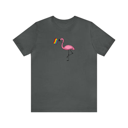 LGBTQ Proud Pink Flamingo - Wicked Naughty Apparel