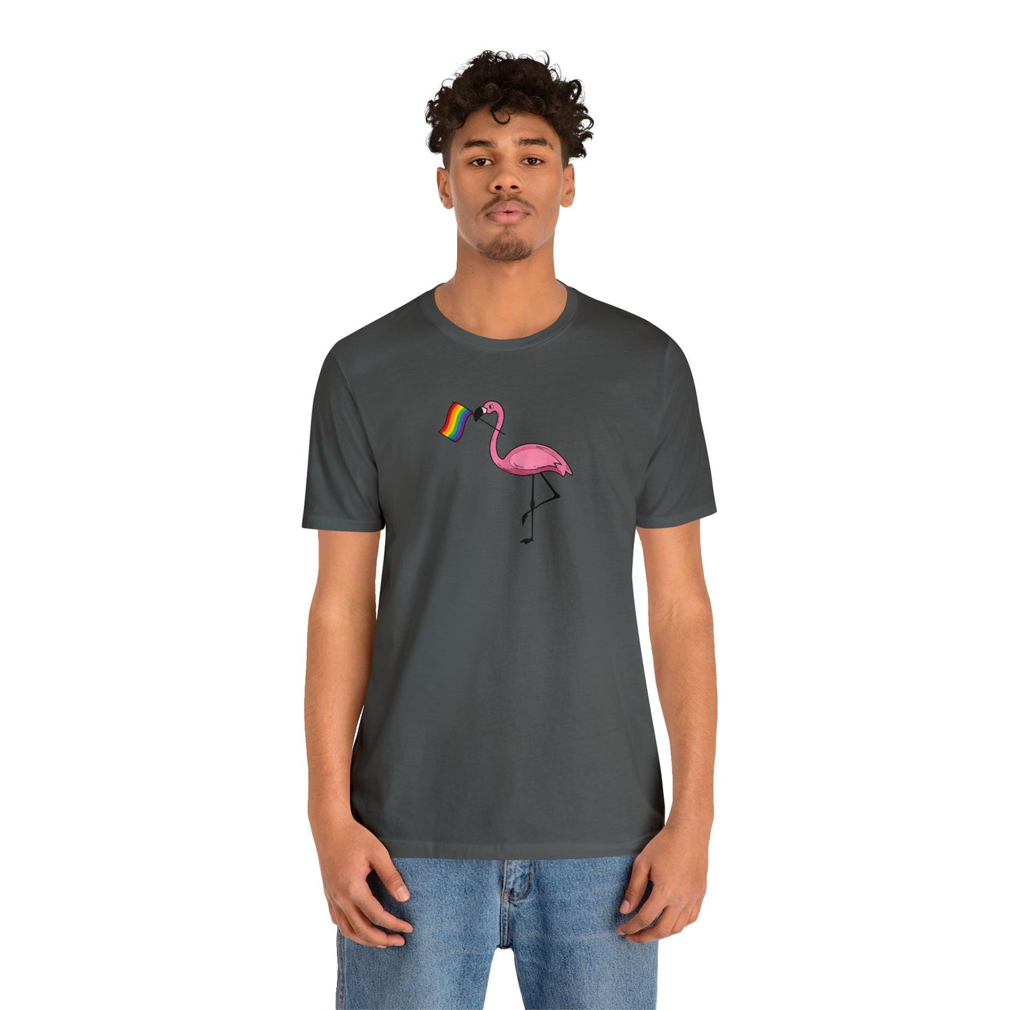 LGBTQ Proud Pink Flamingo - Wicked Naughty Apparel