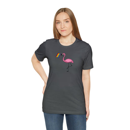 LGBTQ Proud Pink Flamingo - Wicked Naughty Apparel