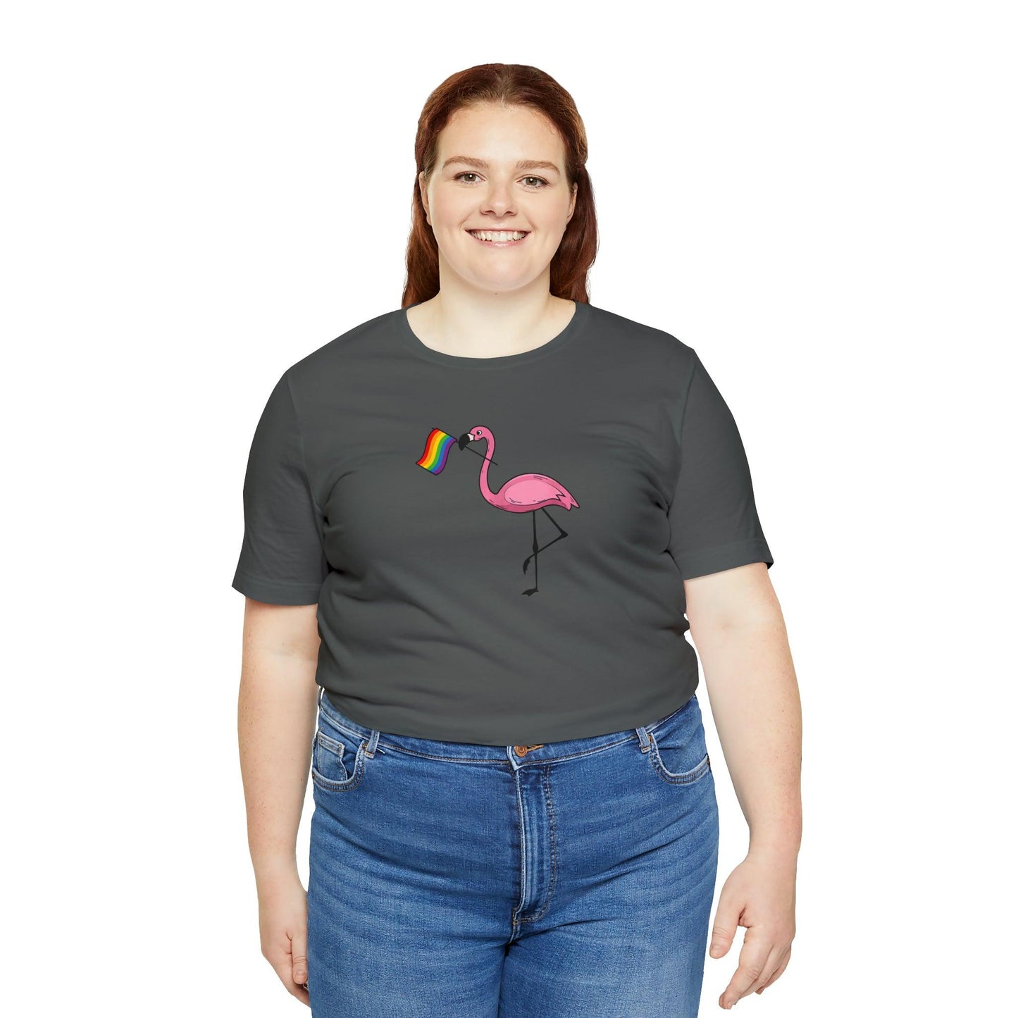 LGBTQ Proud Pink Flamingo - Wicked Naughty Apparel