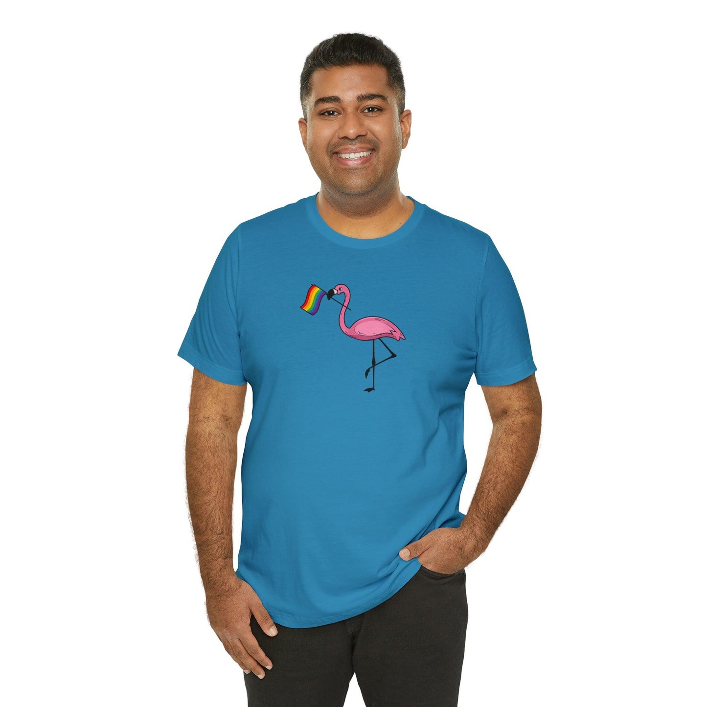 LGBTQ Proud Pink Flamingo - Wicked Naughty Apparel