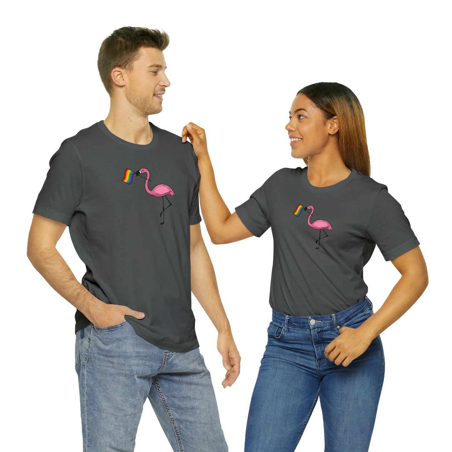 LGBTQ Proud Pink Flamingo - Wicked Naughty Apparel