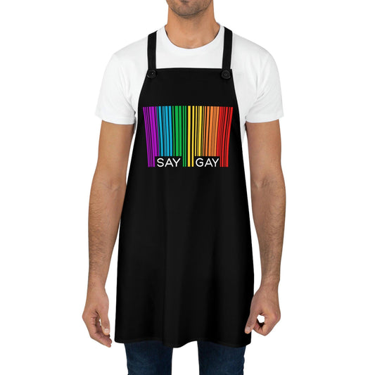 Say Gay Apron - Wicked Naughty Apparel