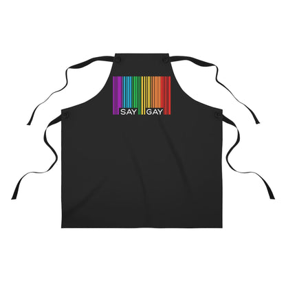 Say Gay Apron - Wicked Naughty Apparel
