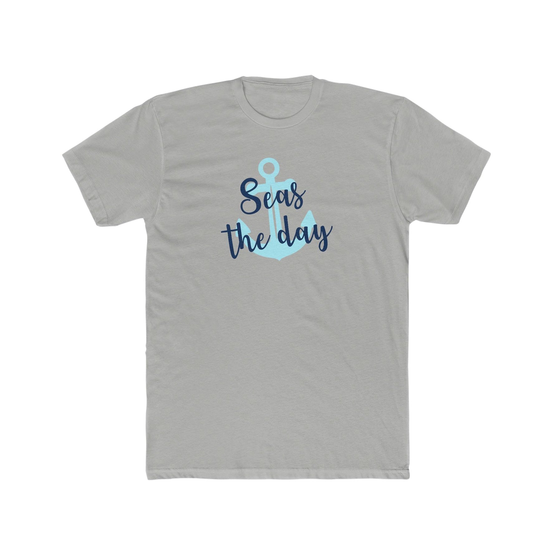 "Seas the Day" Cotton Crew Tee - Wicked Naughty Apparel