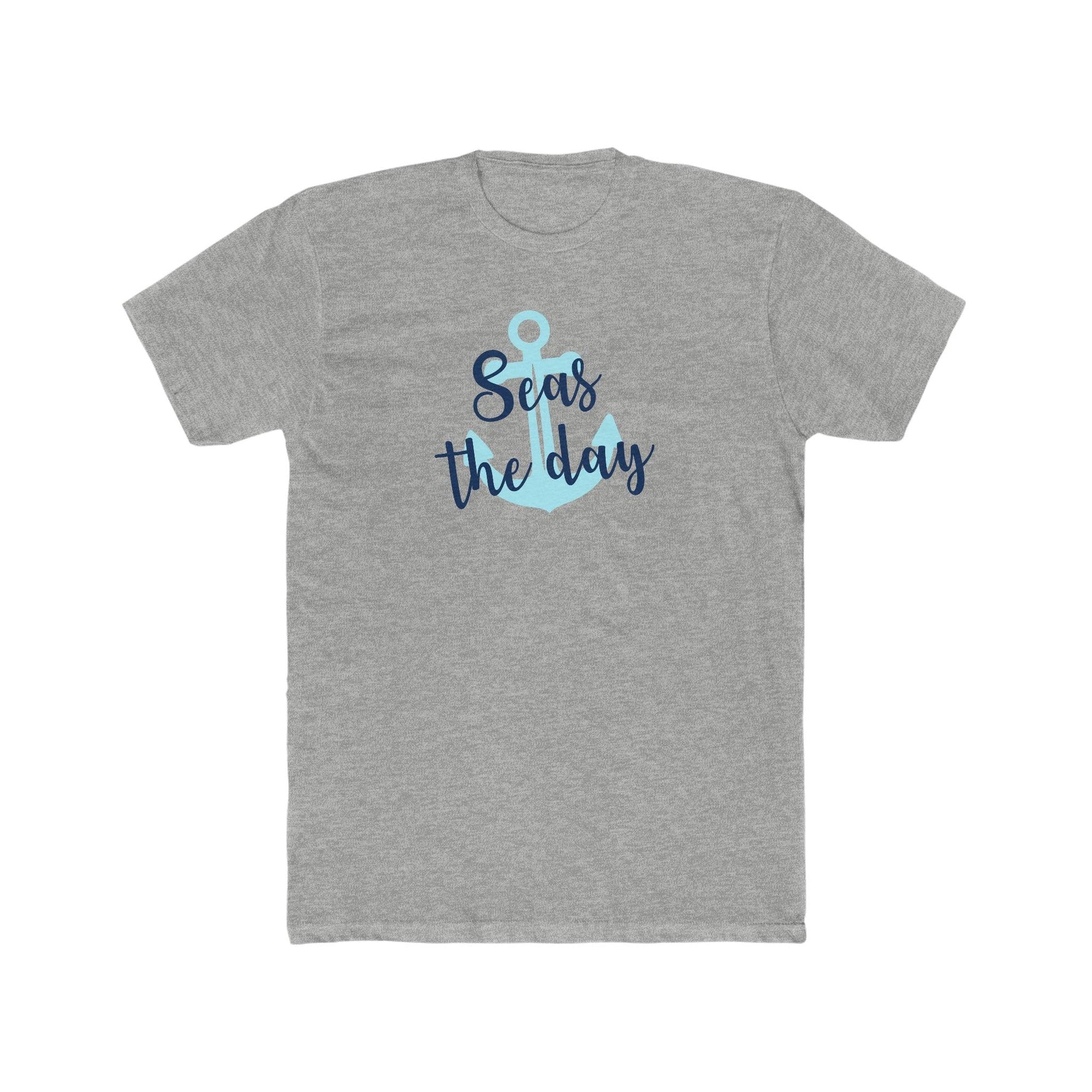 "Seas the Day" Cotton Crew Tee - Wicked Naughty Apparel