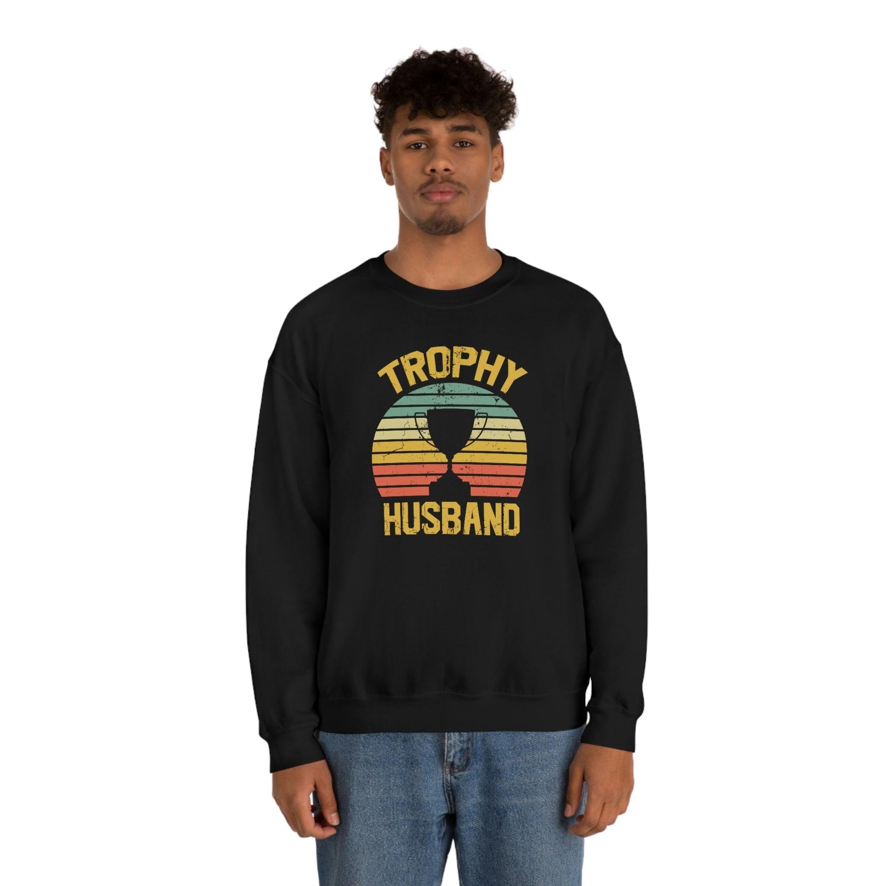 Trophy Husband Sweatshirt - Wicked Naughty Apparel