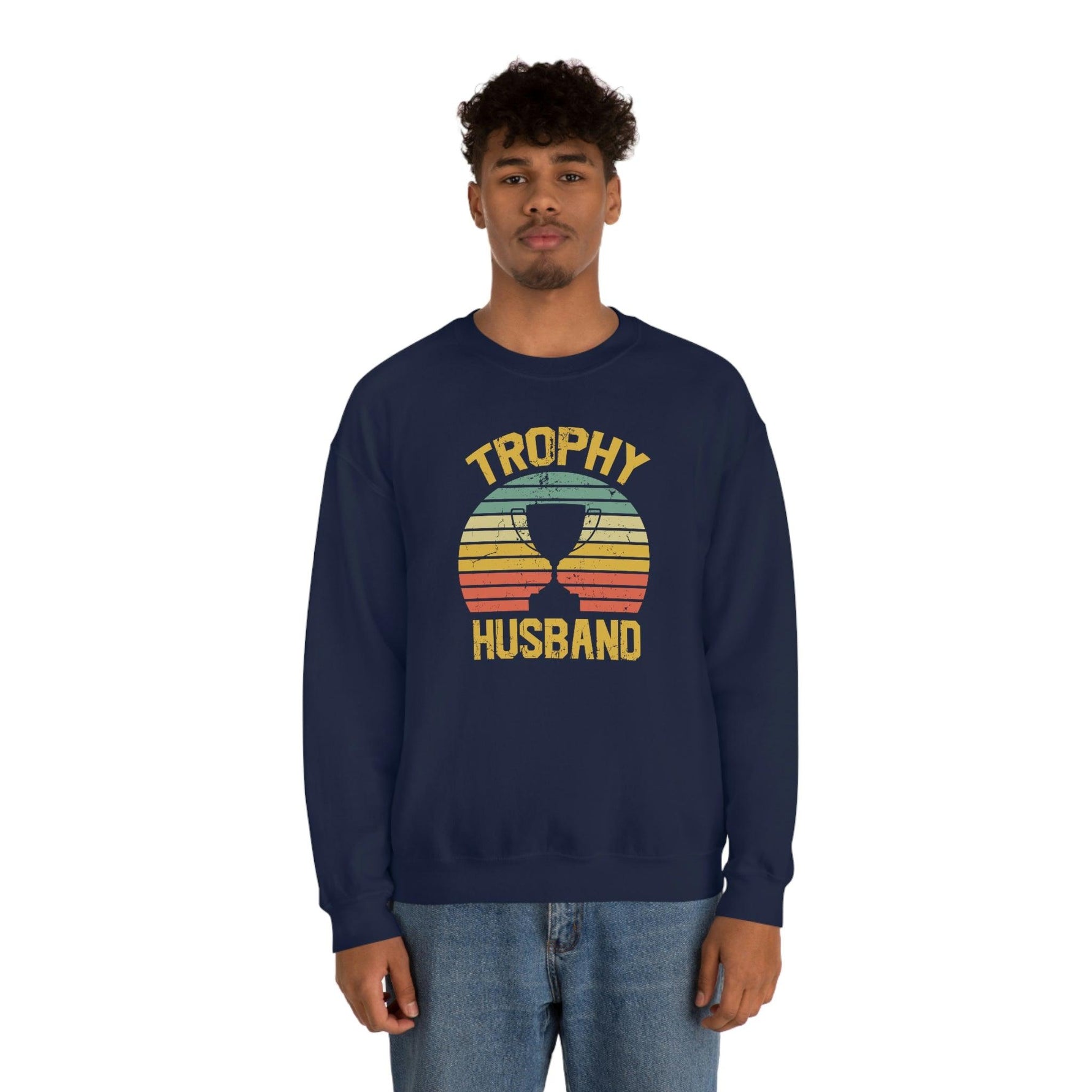 Trophy Husband Sweatshirt - Wicked Naughty Apparel