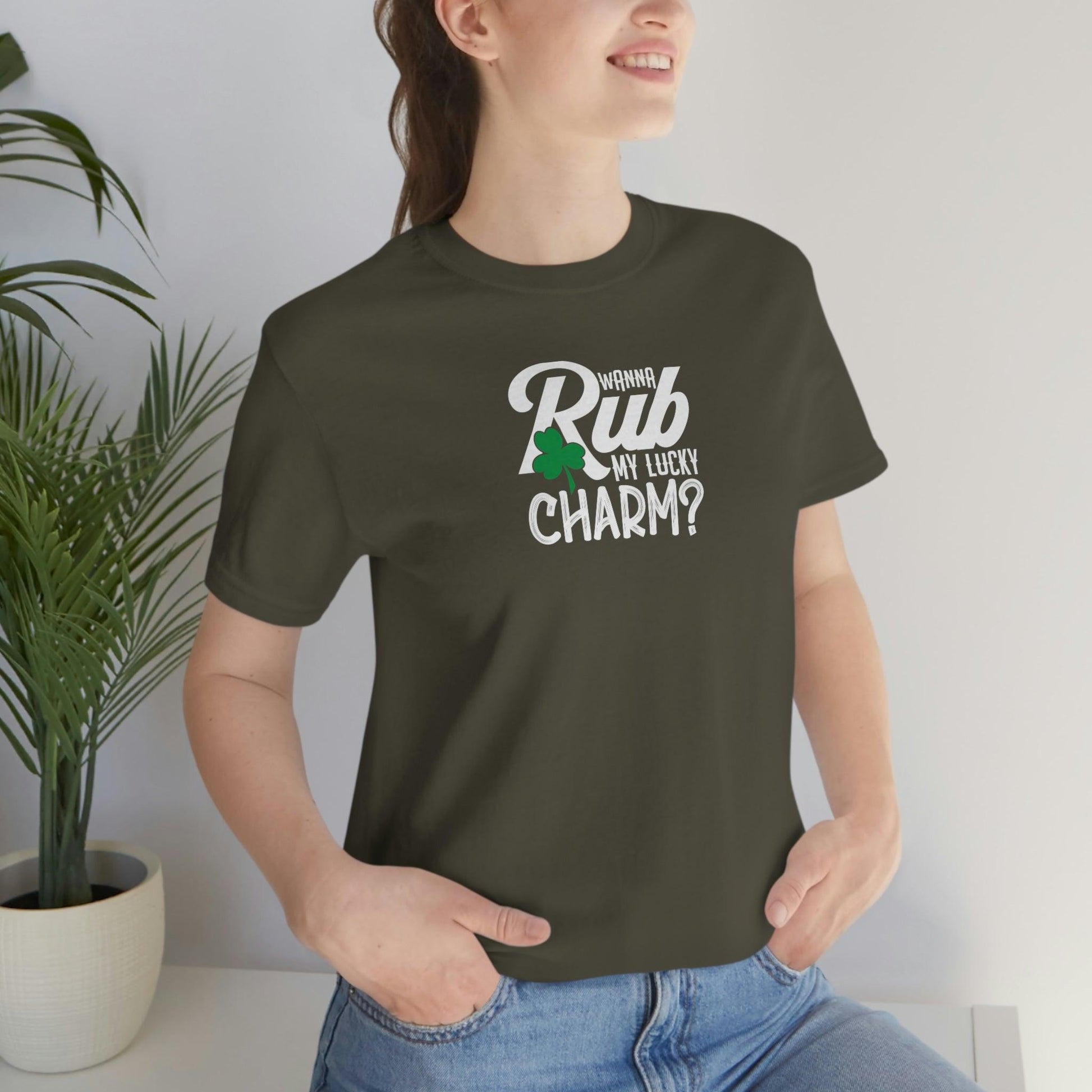 Wanna Rub My Lucky Charm? - Wicked Naughty Apparel