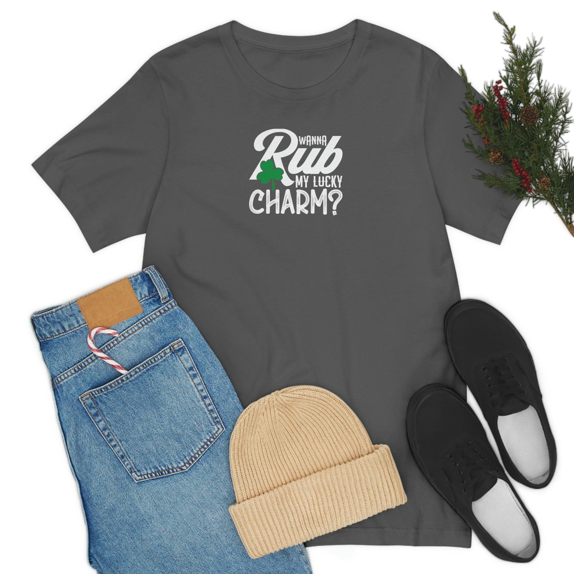 Wanna Rub My Lucky Charm? - Wicked Naughty Apparel